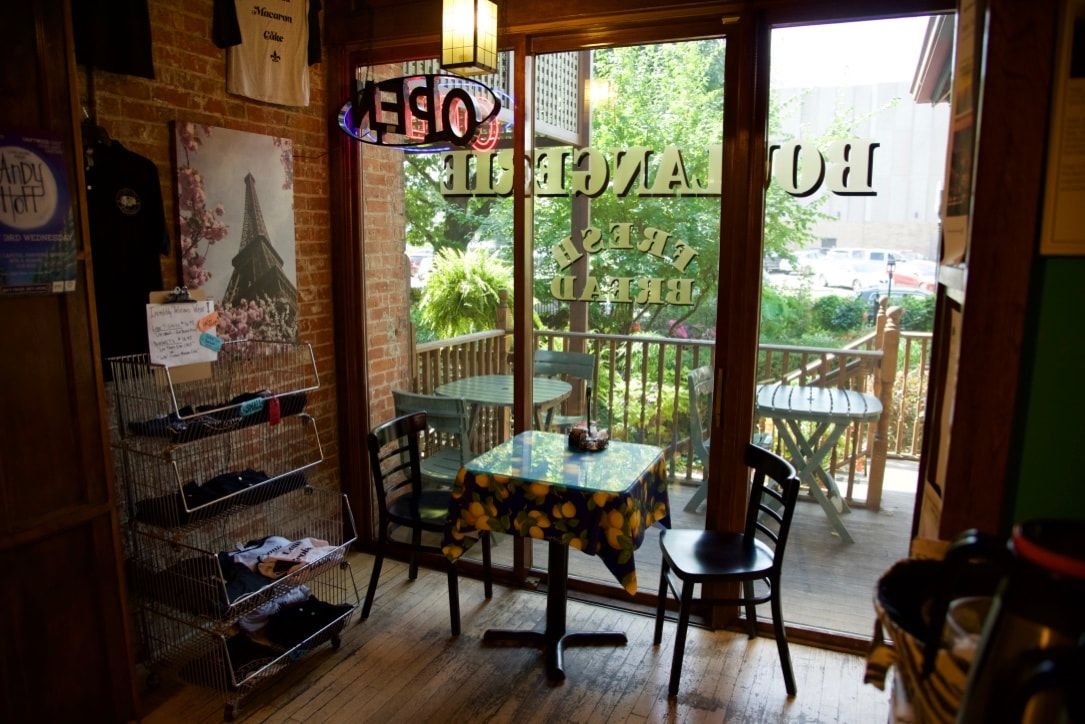 Patio doors onto the garden
